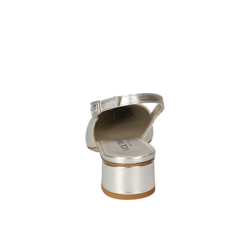 Slingback, argent