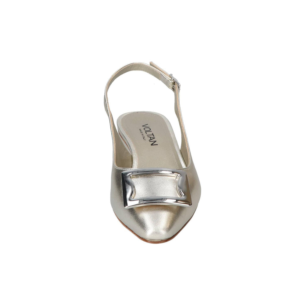 Slingback, argent