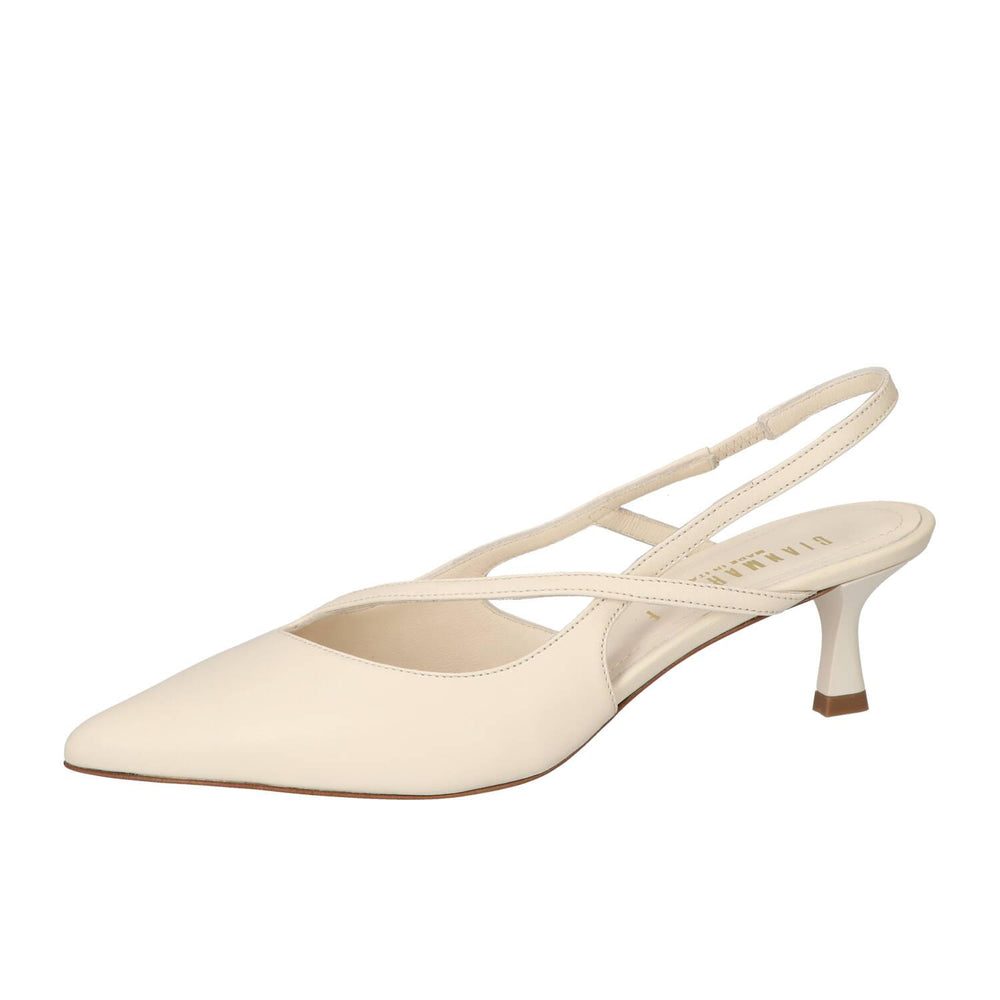 Slingback, beige clair