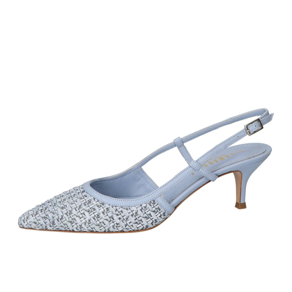 Slingback, bleu clair