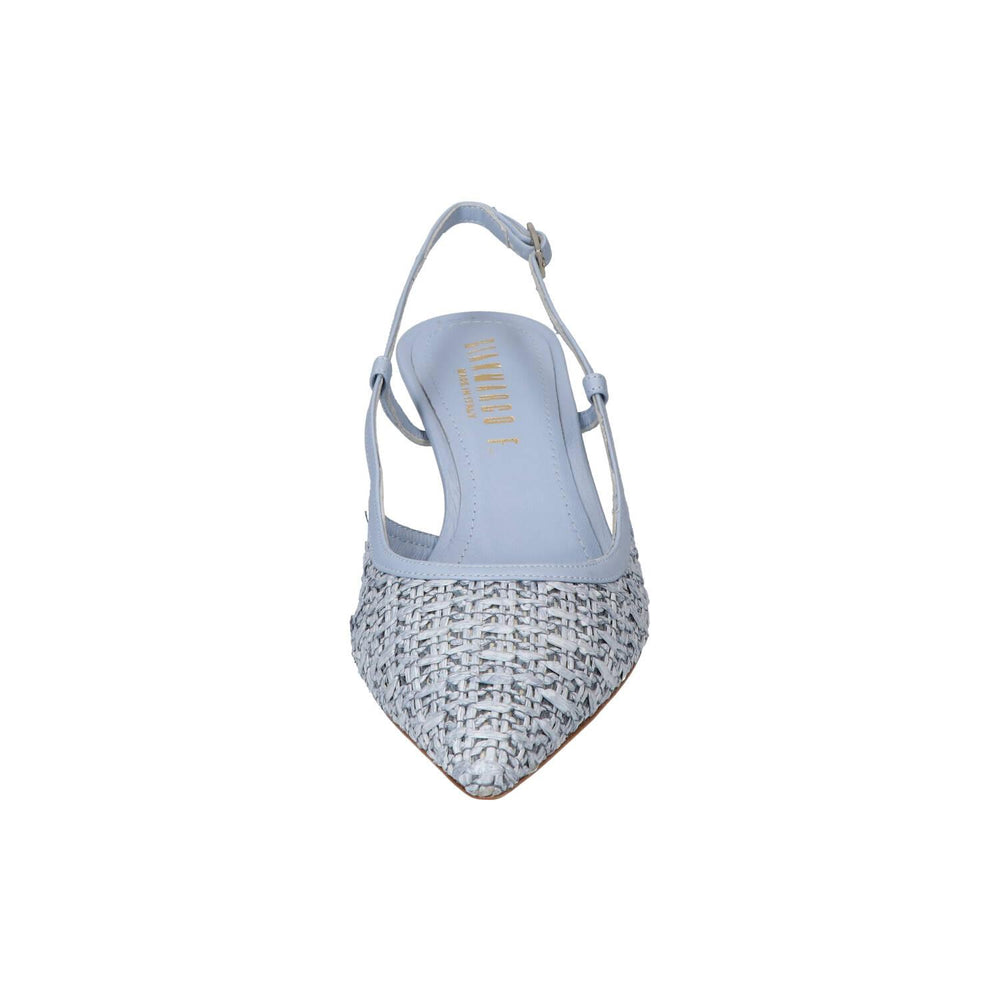 Slingback, bleu clair