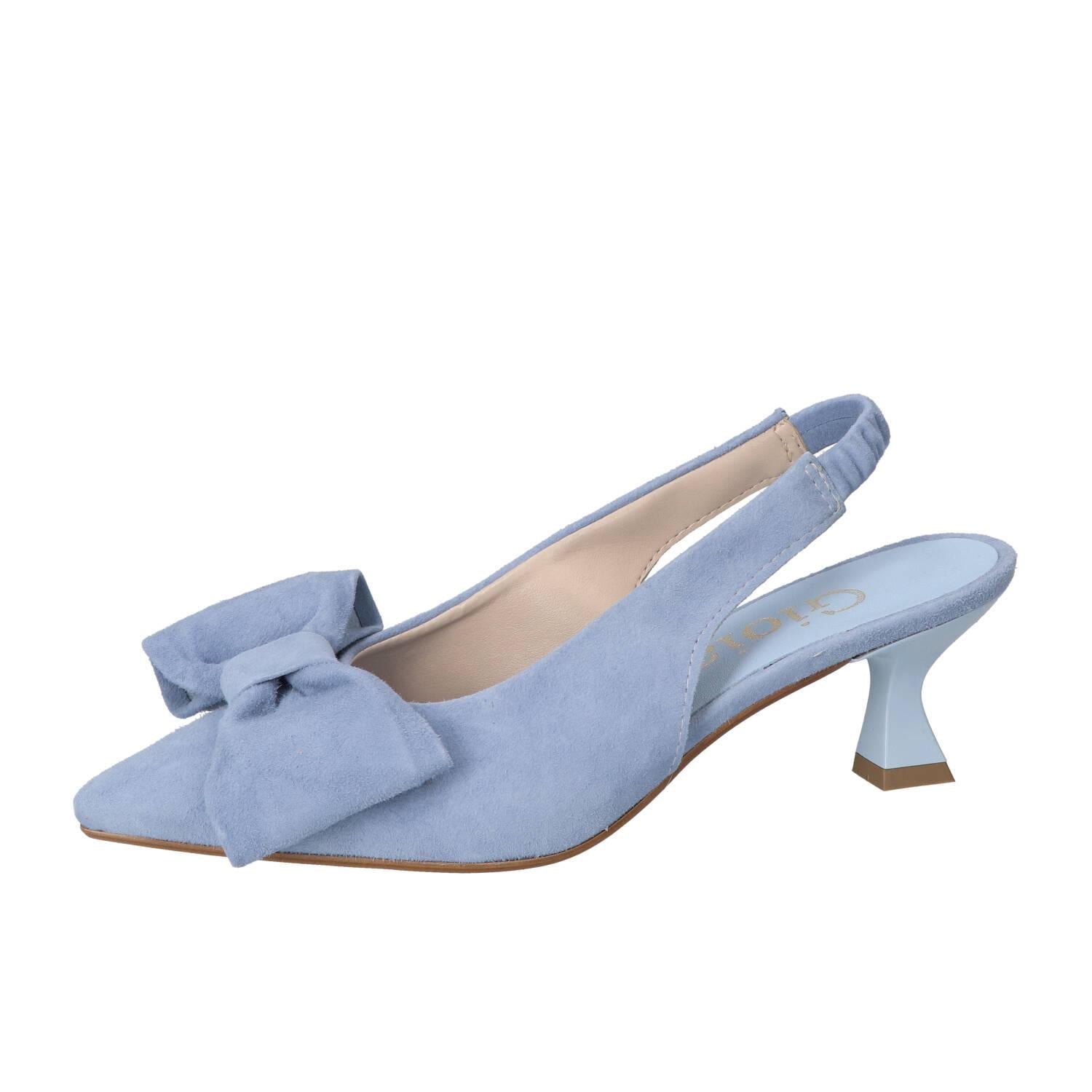Slingback, Lichtblauw