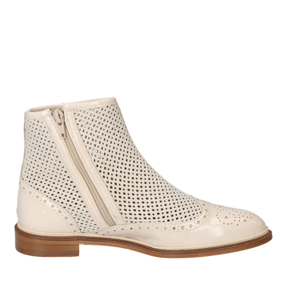 Bottines, Beige Clair