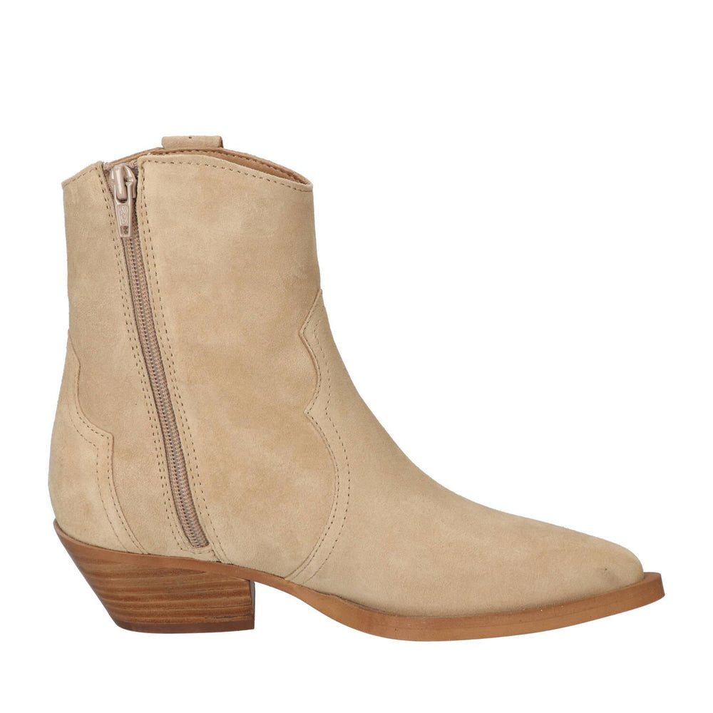 Bottines, Beige Clair