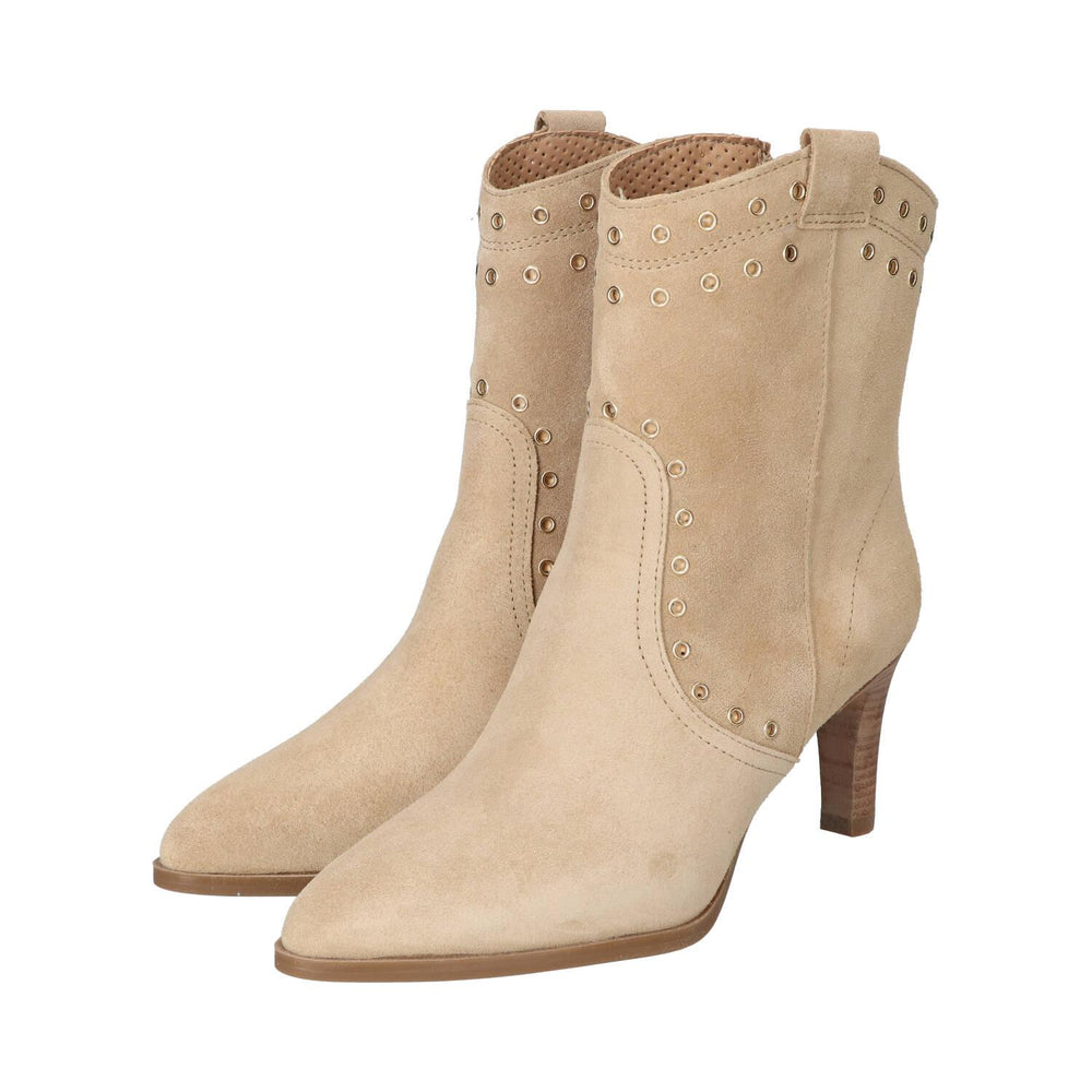 Bottines, Beige Clair