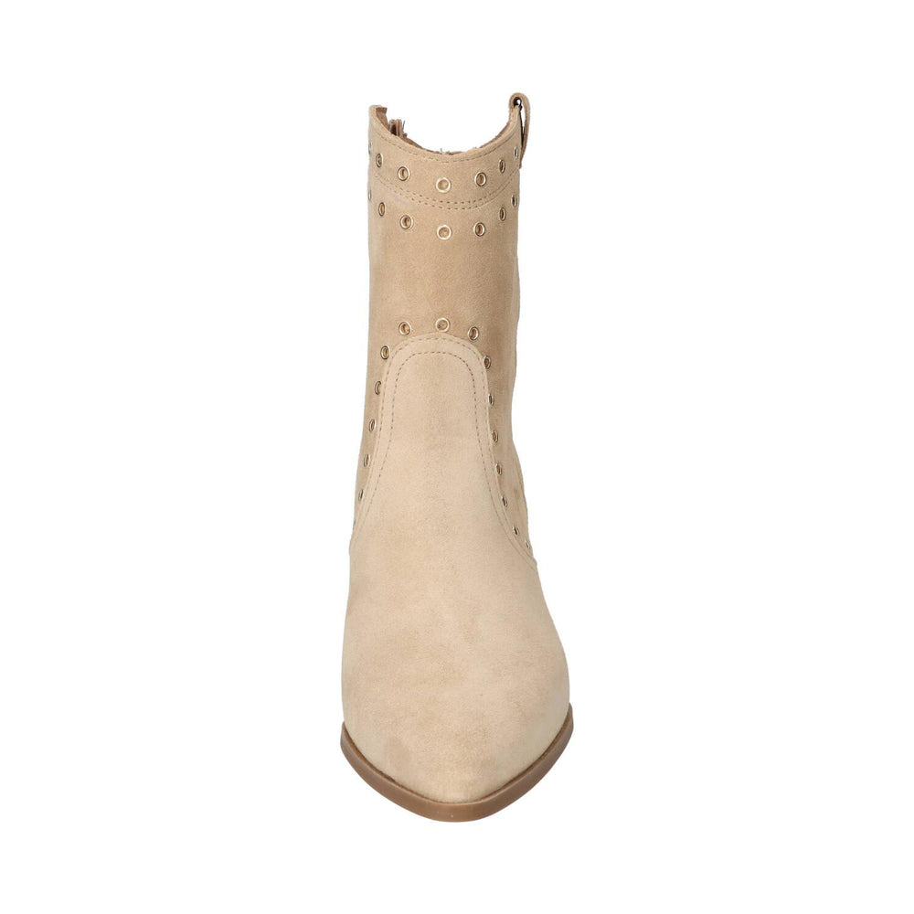 Bottines, Beige Clair