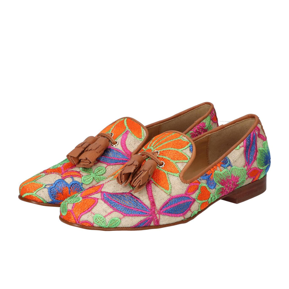 Chaussures à enfiler, Multicolore