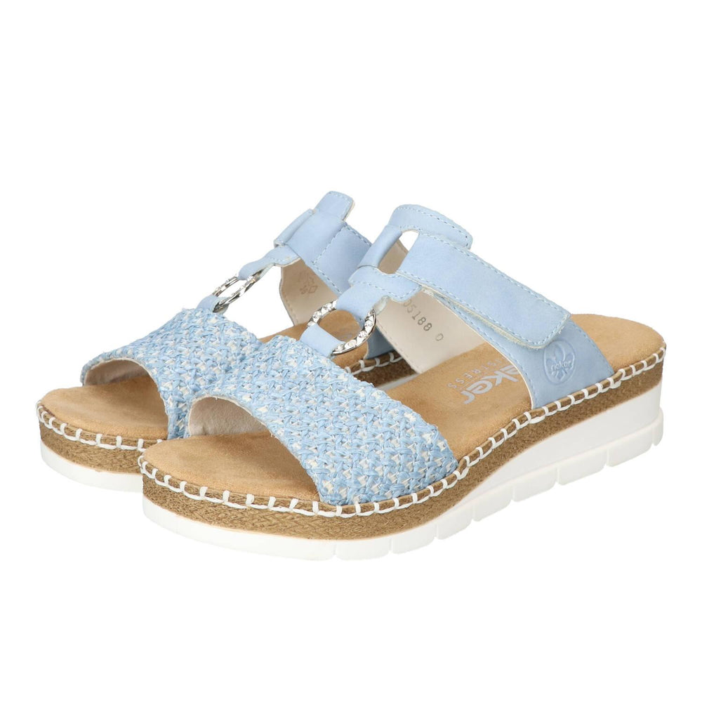 Mules, bleu clair