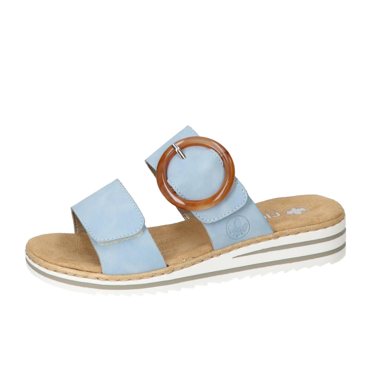Mules, bleu clair