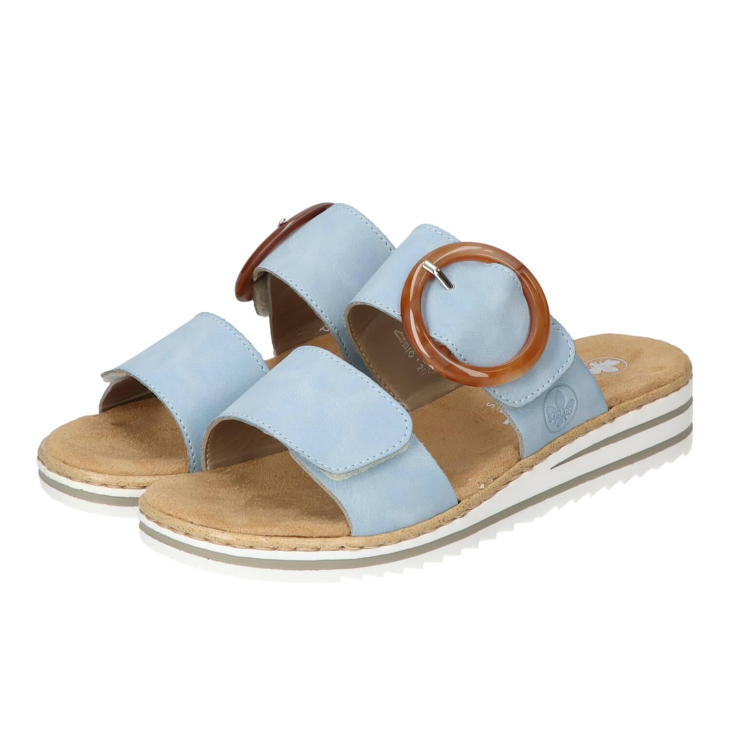 Mules, bleu clair
