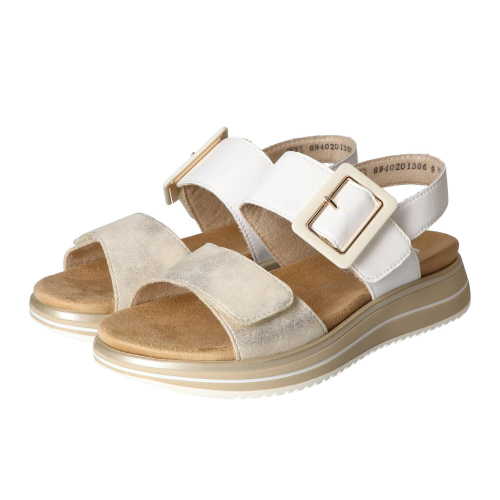 Sandales, beige clair