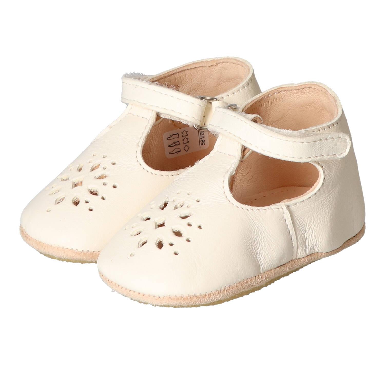 Chaussons, blanc cassé