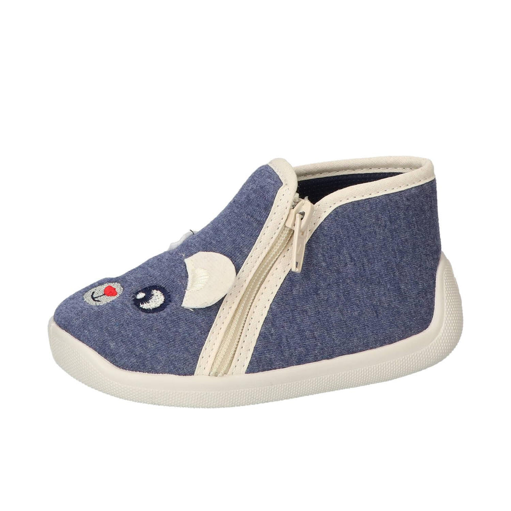 Chaussons, Bleu