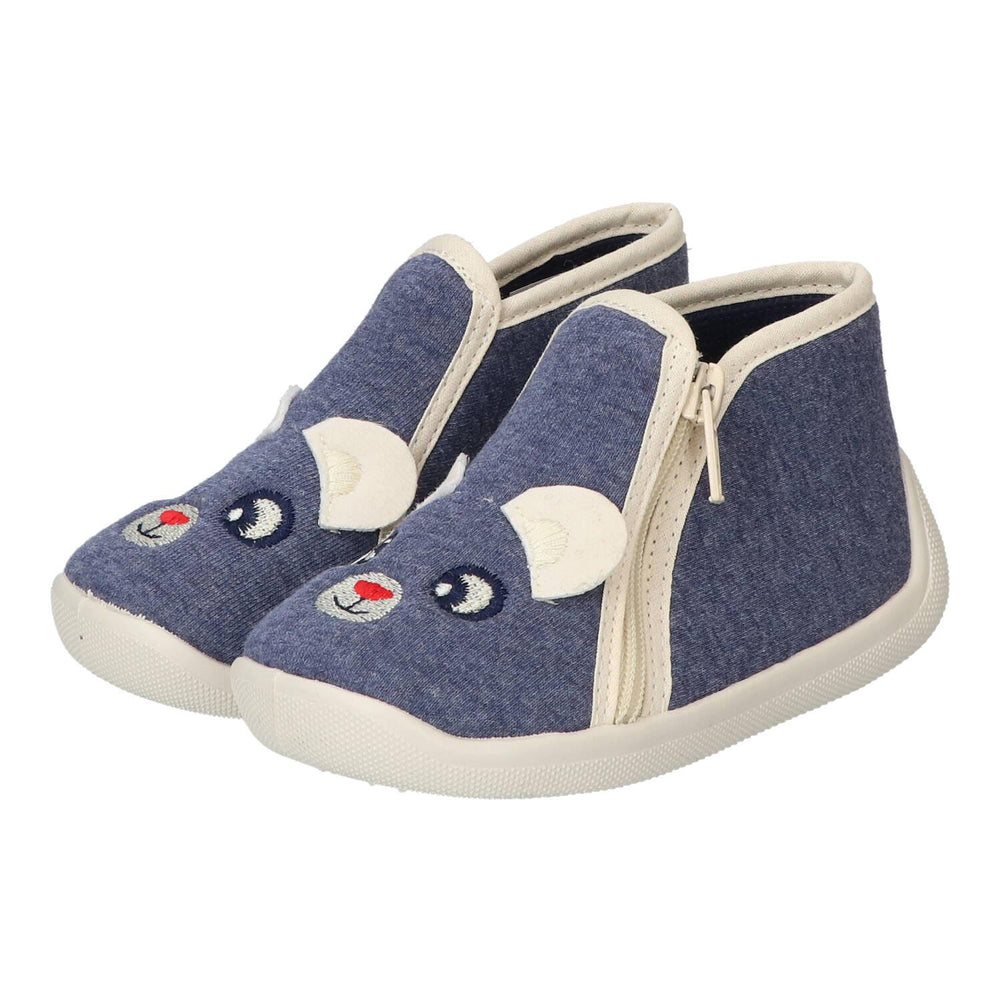 Chaussons, Bleu