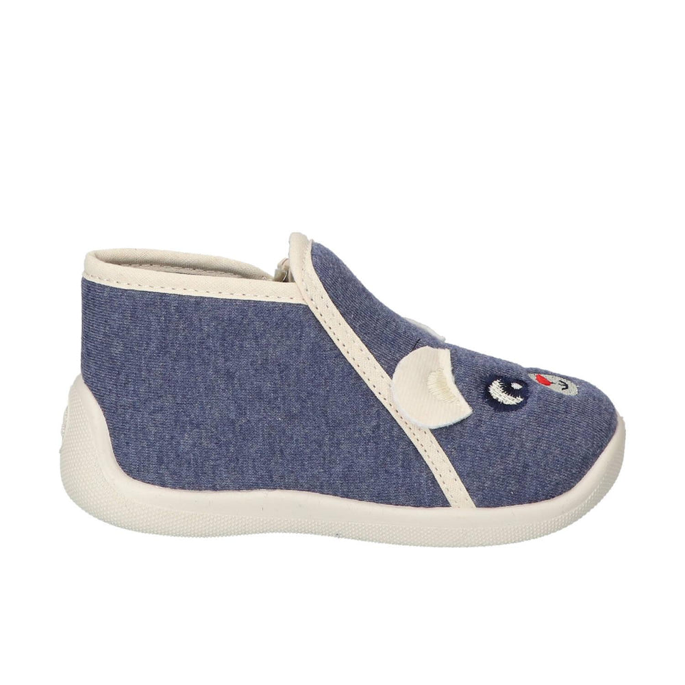 Chaussons, Bleu