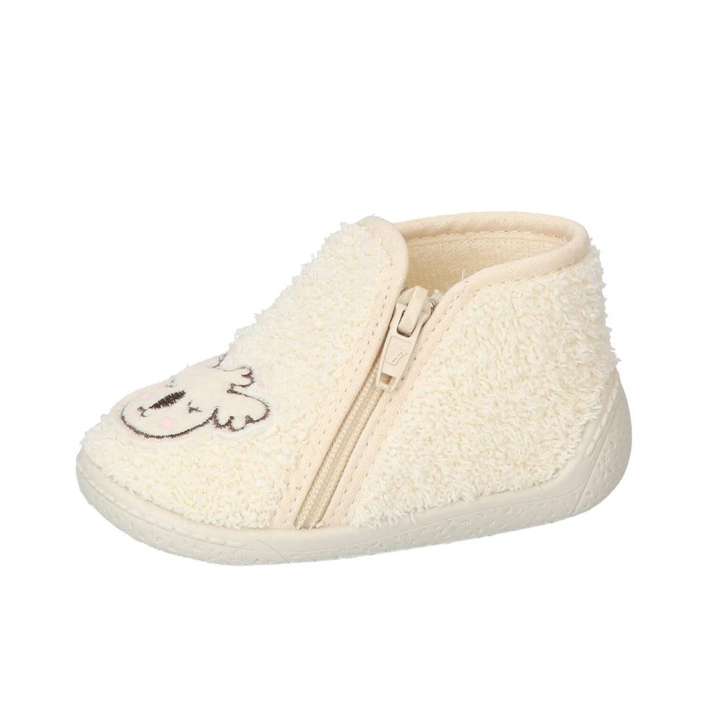 Chaussons, blanc cassé