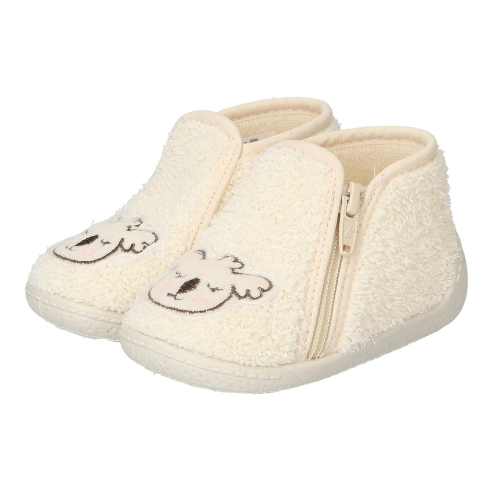 Chaussons, blanc cassé