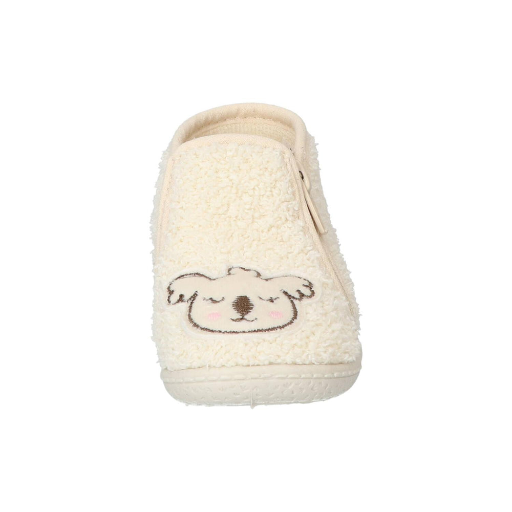 Chaussons, blanc cassé