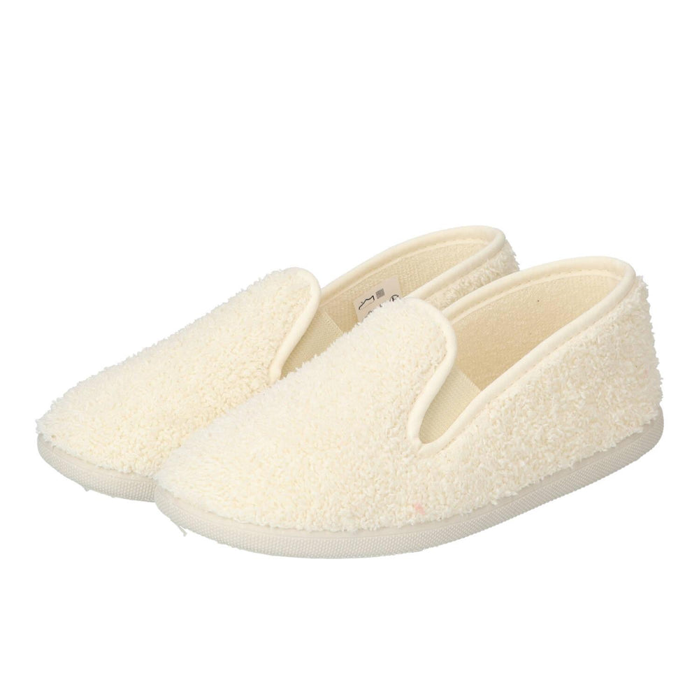Chaussons, blanc cassé