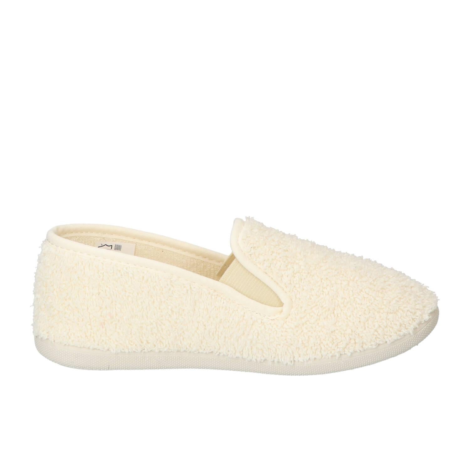 Chaussons, blanc cassé