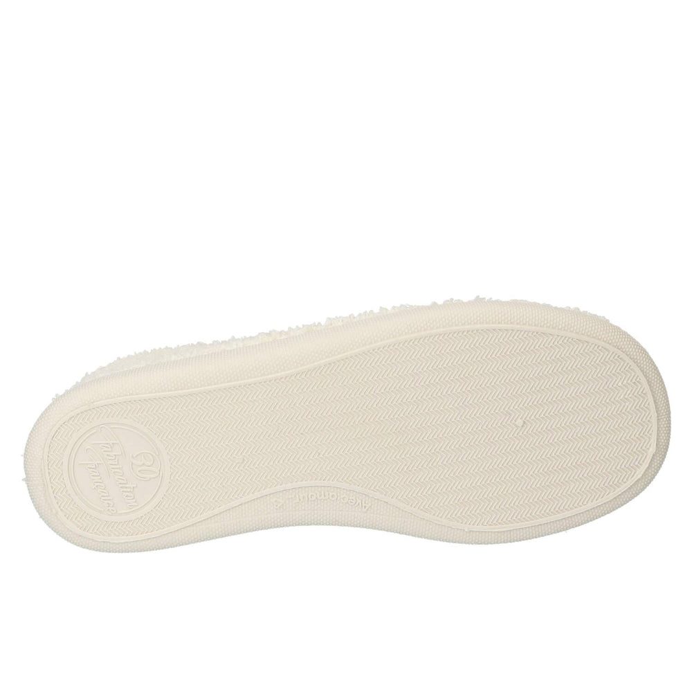 Chaussons, blanc cassé