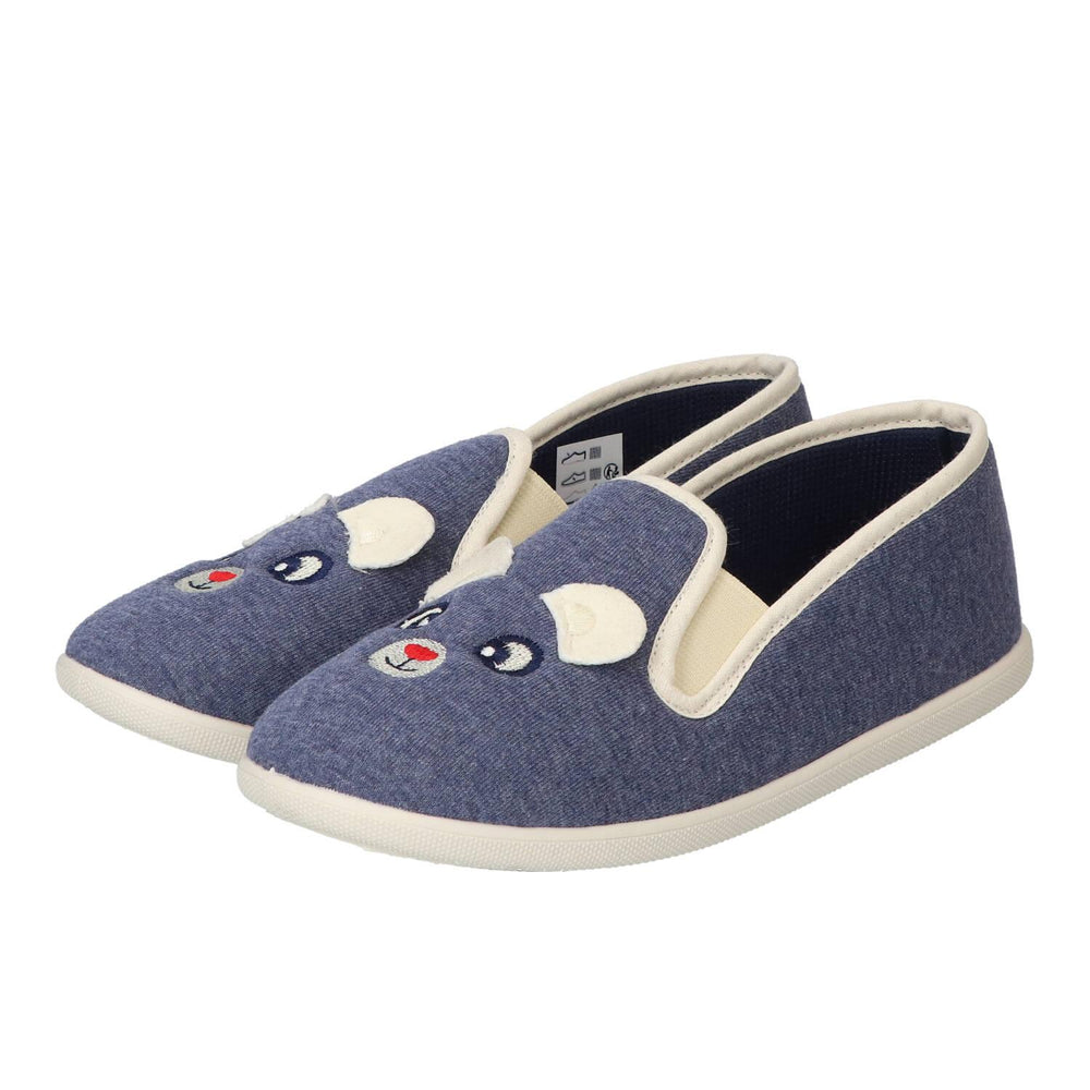 Chaussons, Bleu