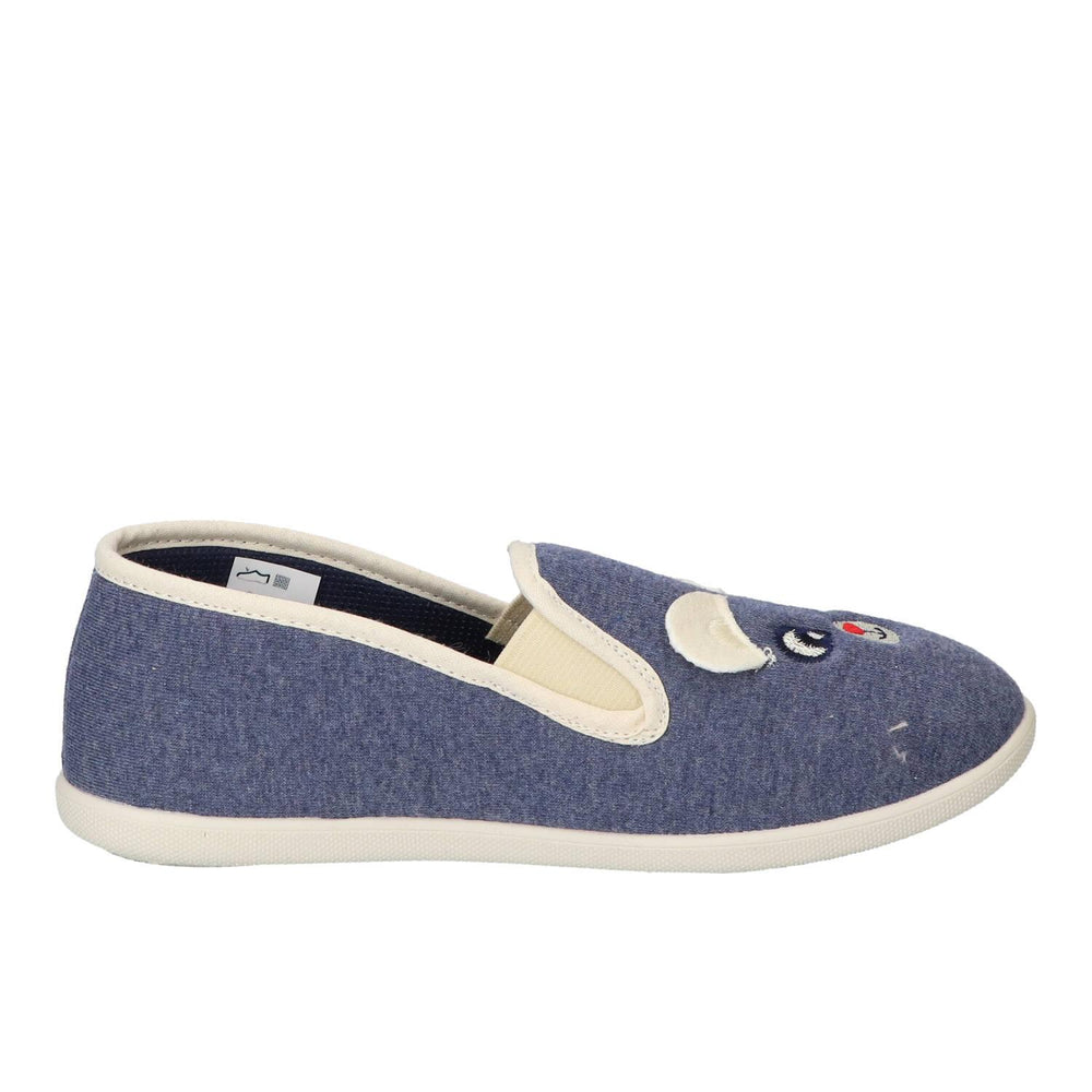 Chaussons, Bleu