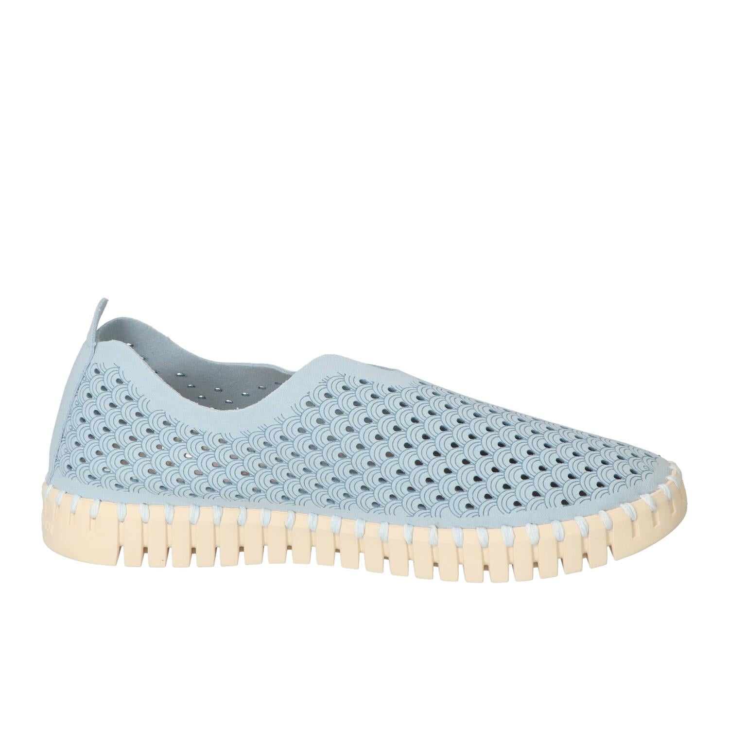 Chaussures à enfiler, bleu clair