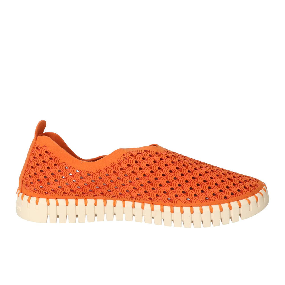 Chaussures à enfiler, Orange
