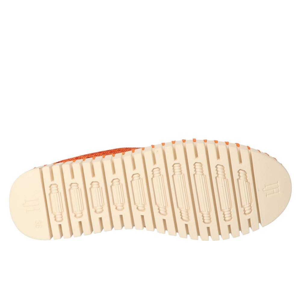 Chaussures à enfiler, Orange