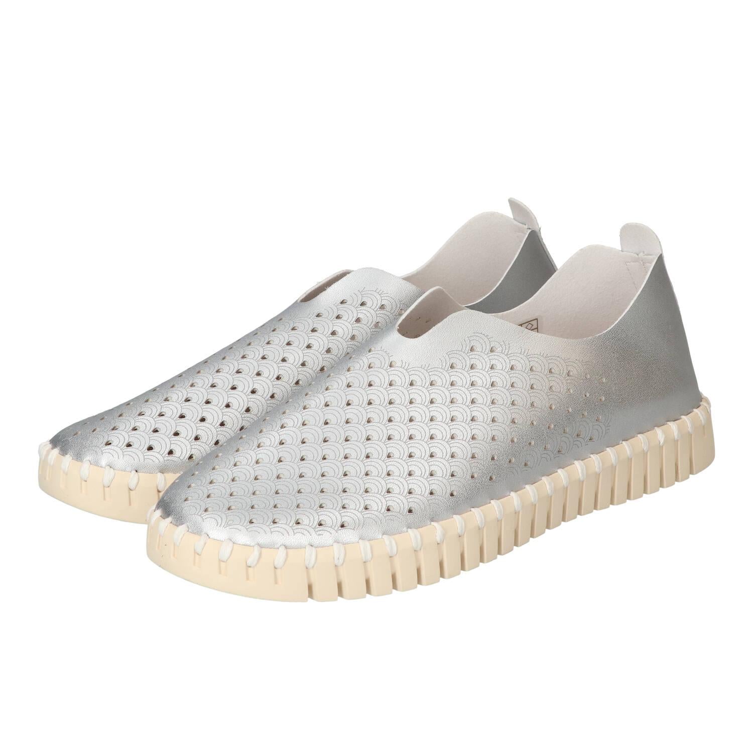 Chaussures à enfiler, Argent