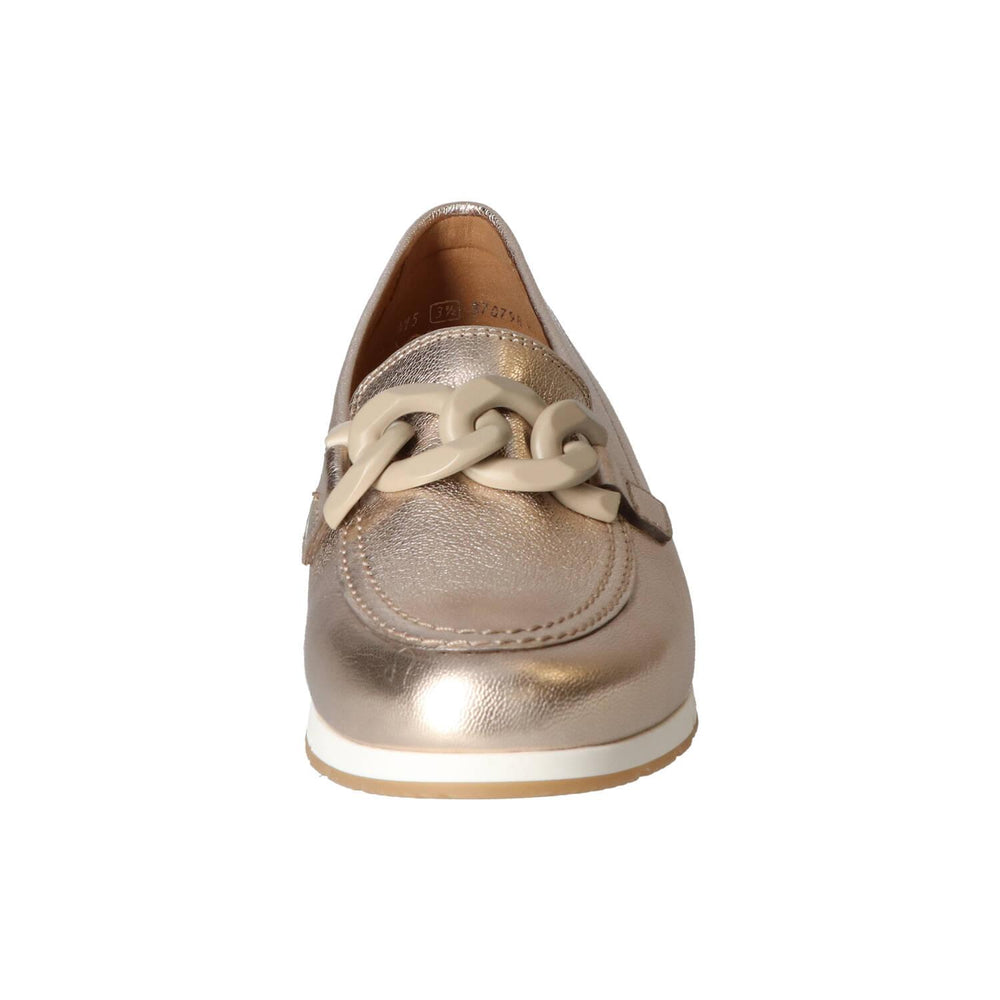 Chaussures à enfiler, Doré
