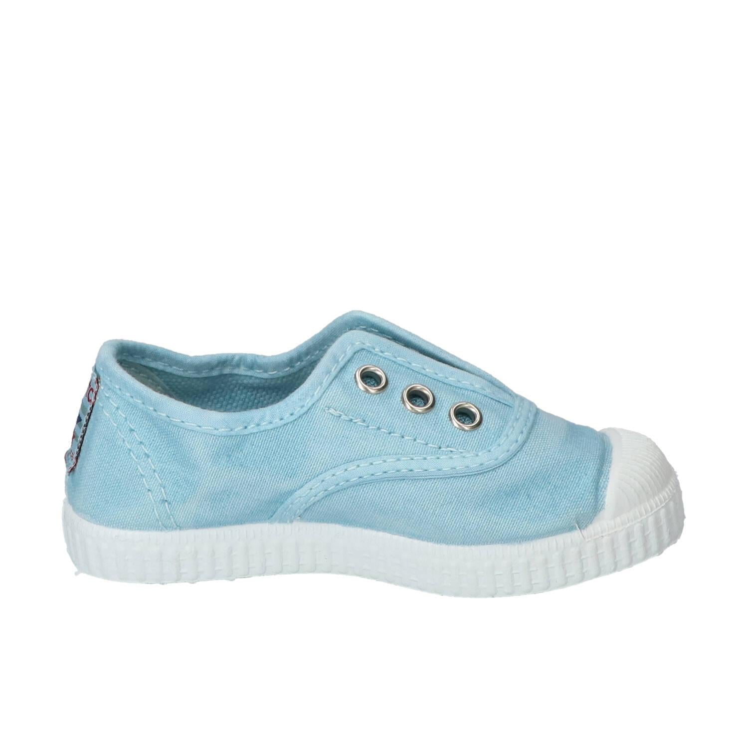 Chaussures Velcro, bleu clair