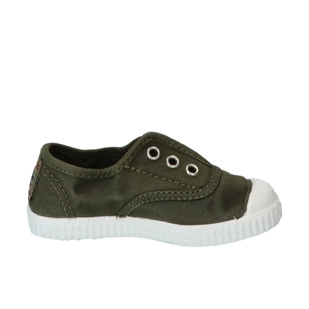 Chaussures Velcro, vertes