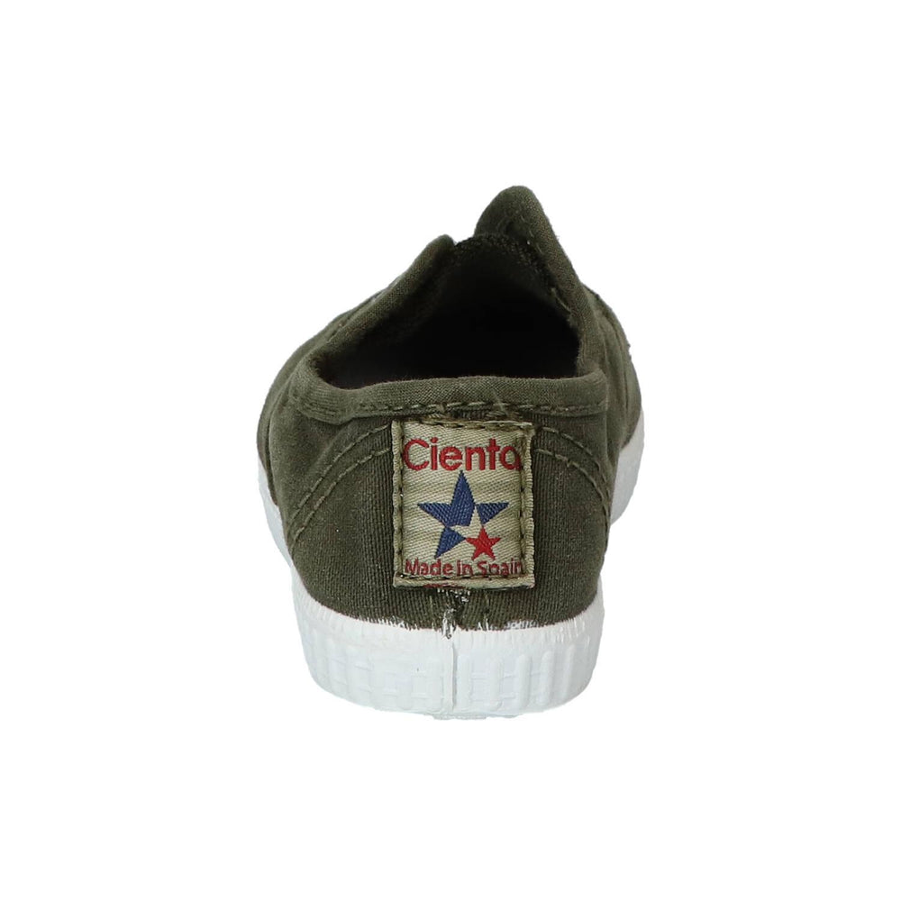 Chaussures Velcro, vertes