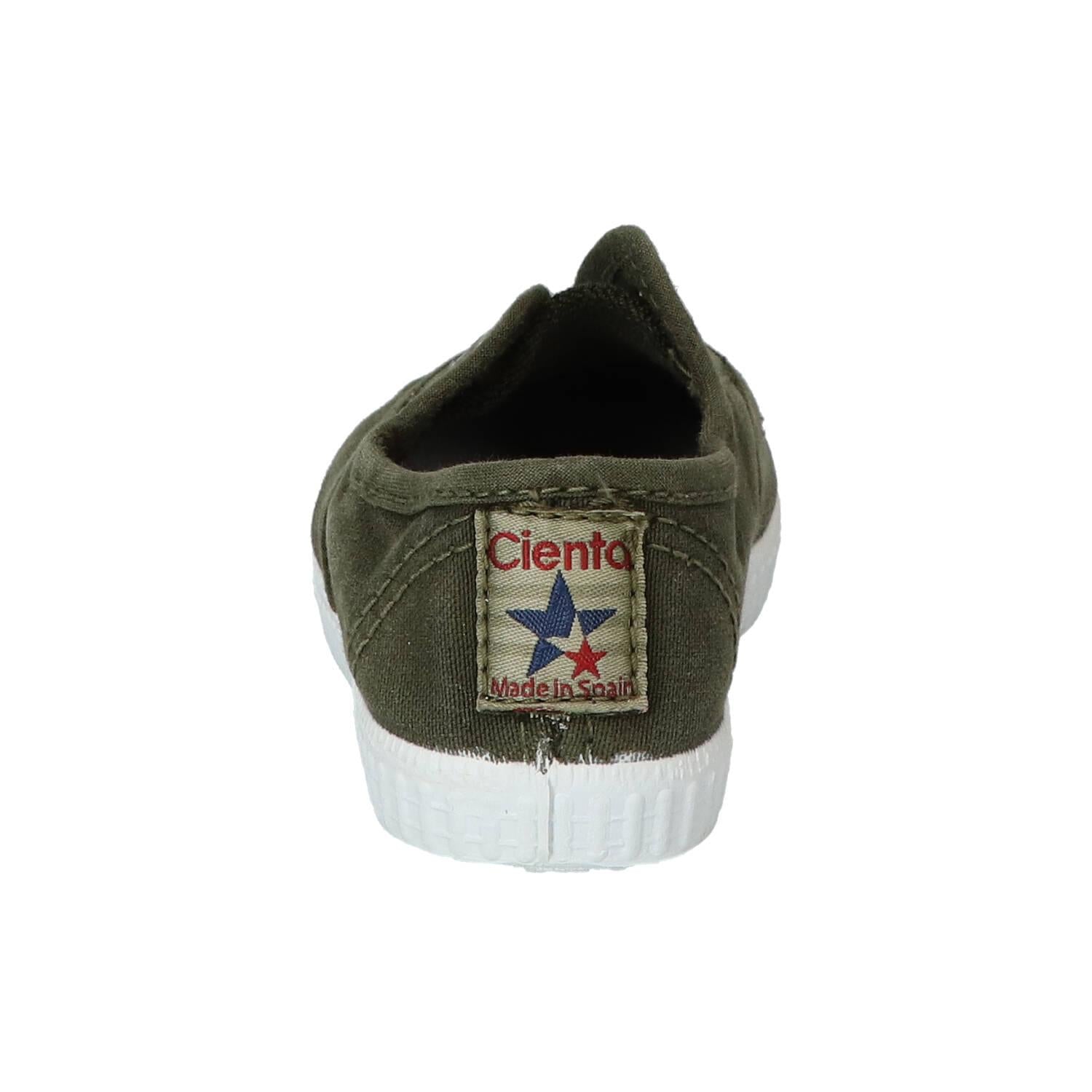 Chaussures Velcro, vertes