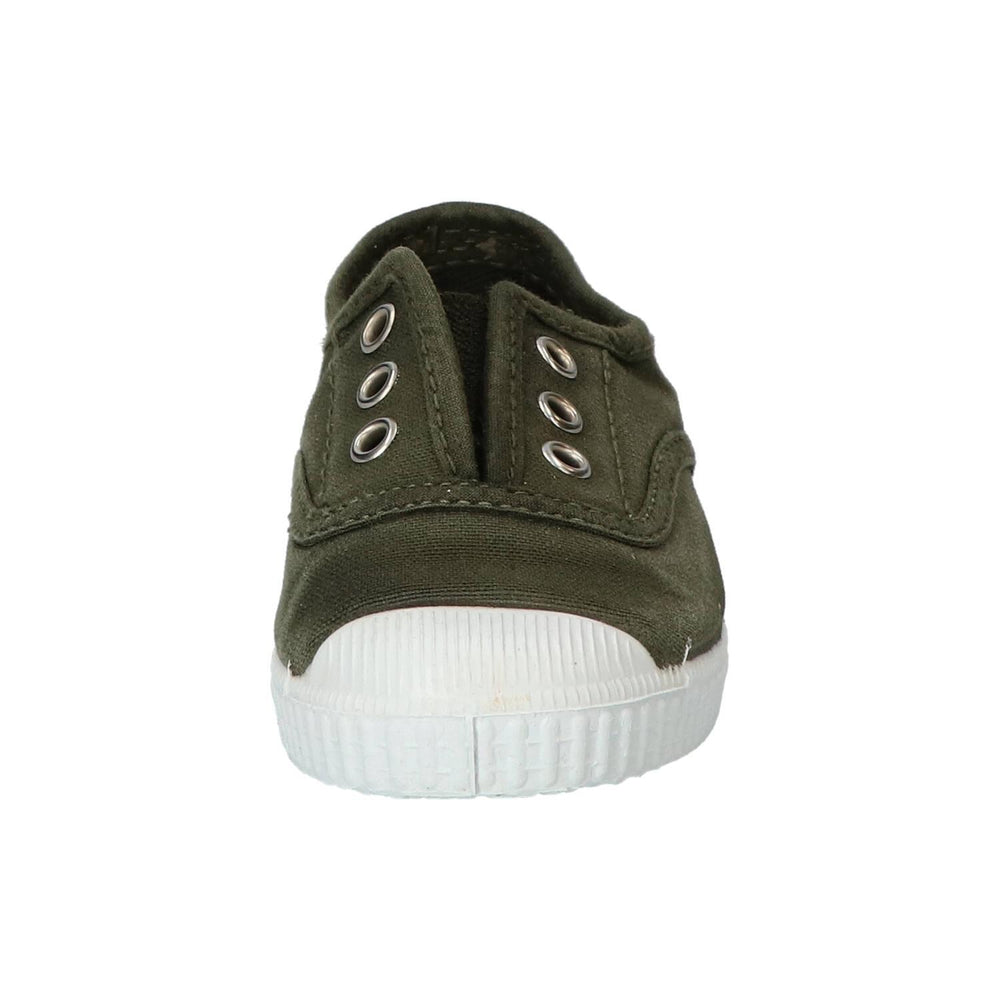 Chaussures Velcro, vertes