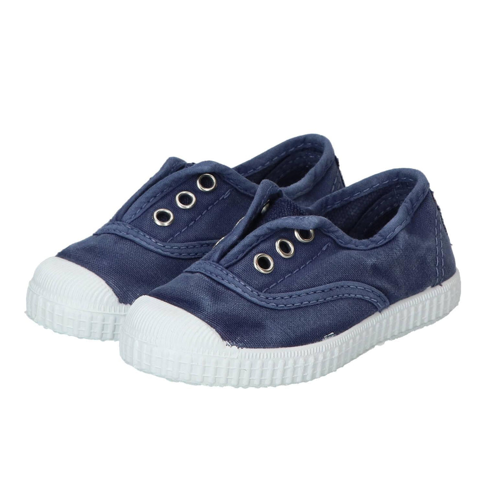 Chaussures Velcro, bleues