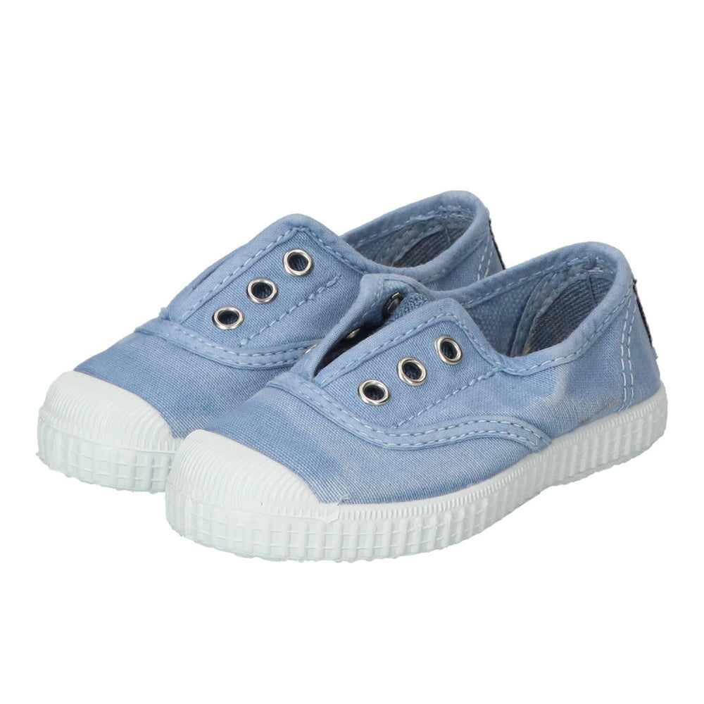 Chaussures Velcro, bleu clair