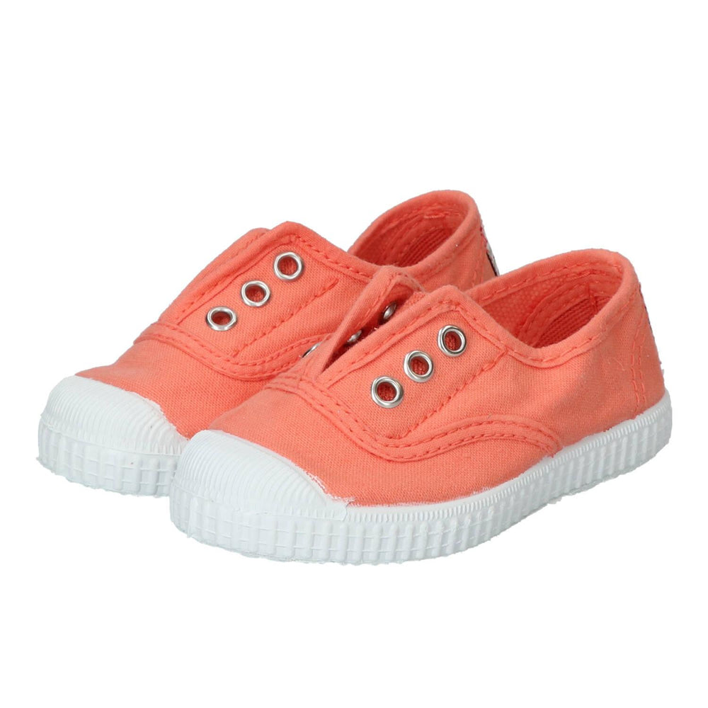Chaussures Velcro, orange