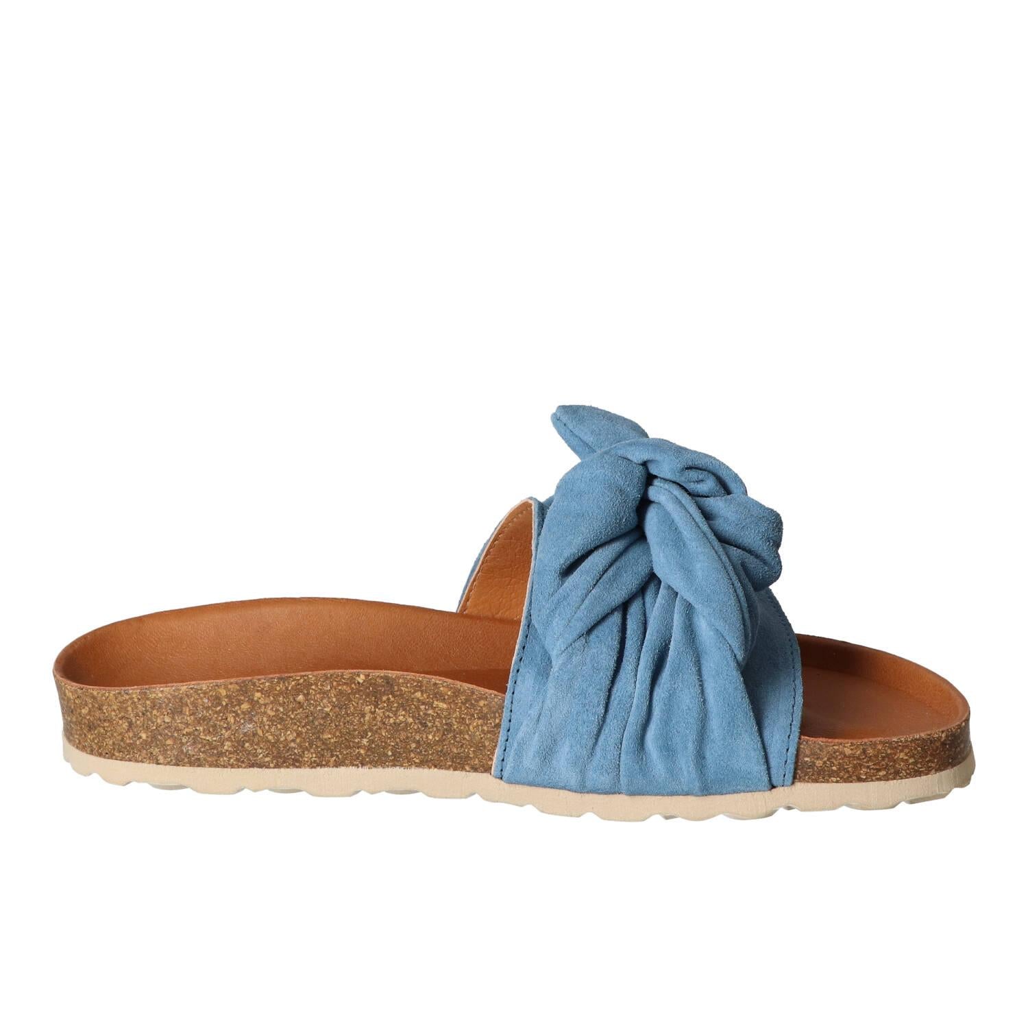 Slippers, Blauw