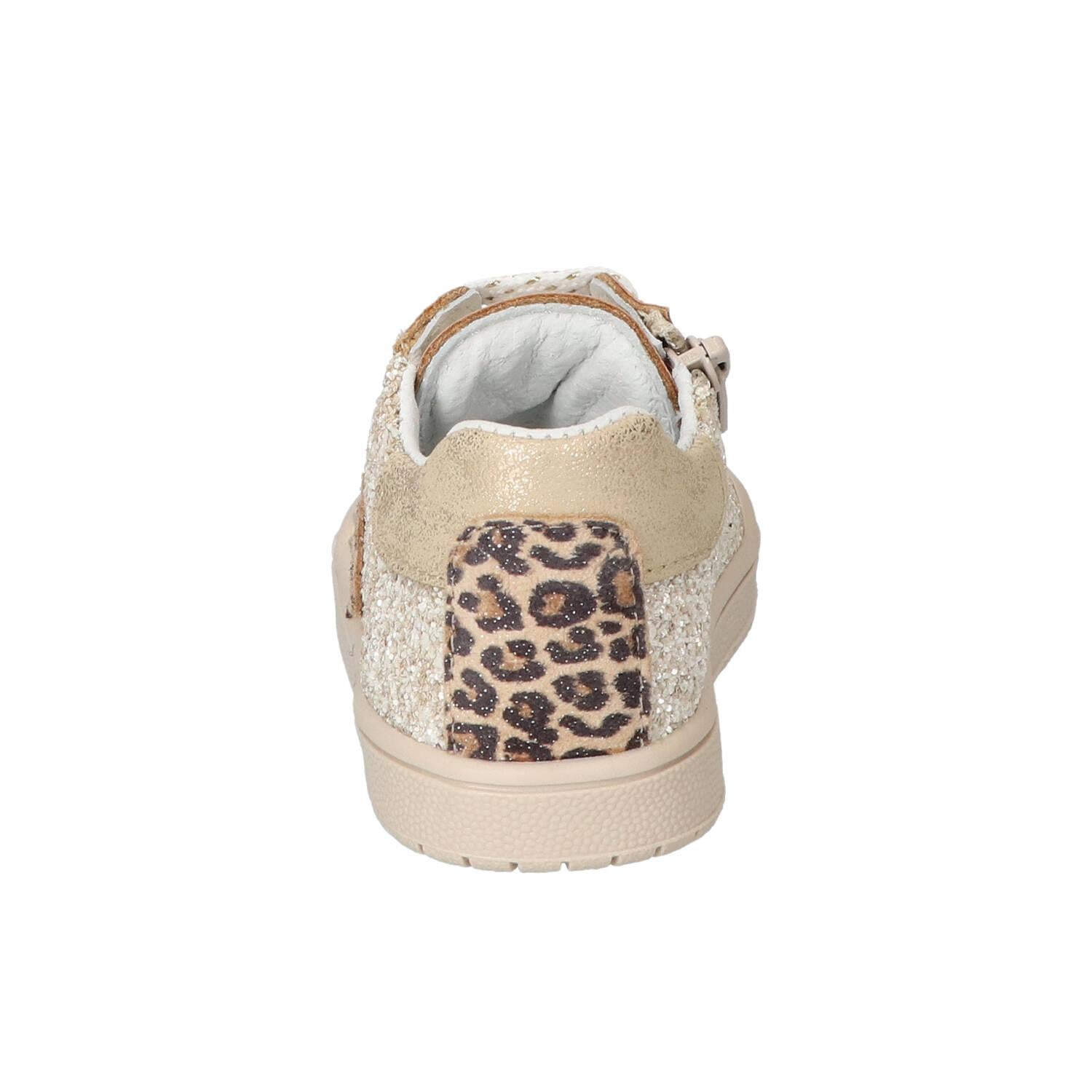 Chaussures à lacets, Doré
