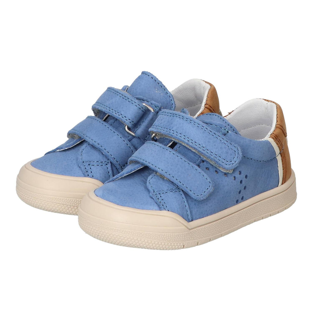 Chaussures Velcro, bleues