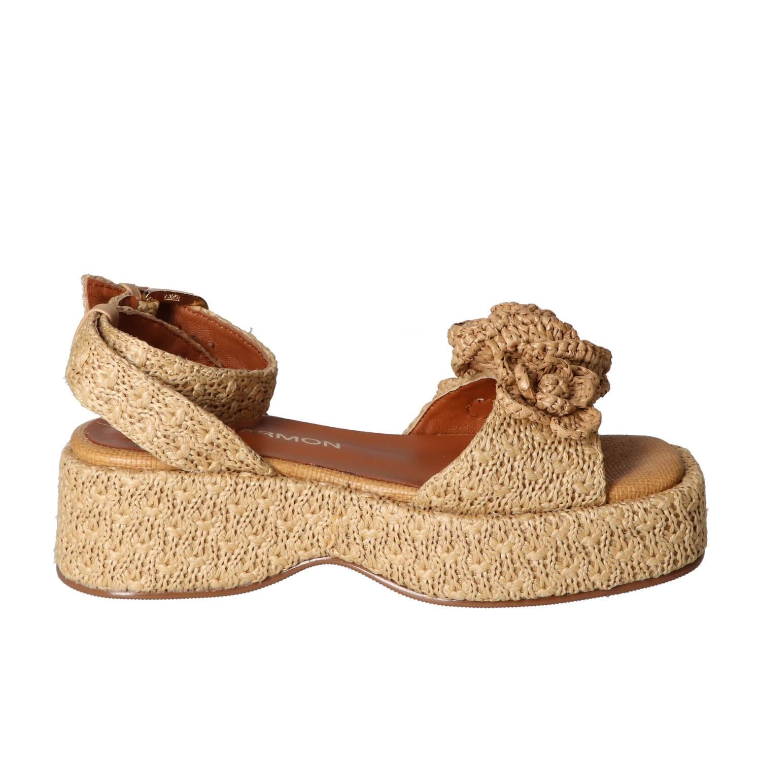 Sandales, beige clair