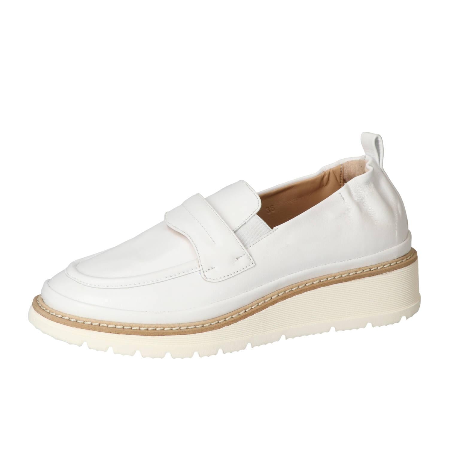 Chaussures à enfiler, Blanc