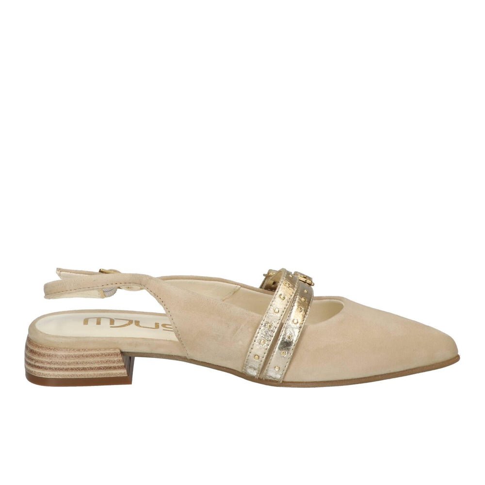 Slingback, Lichtbeige