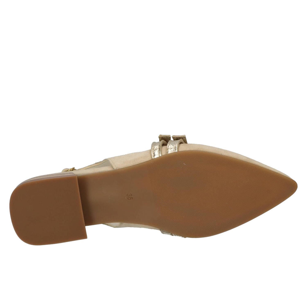 Slingback, Lichtbeige