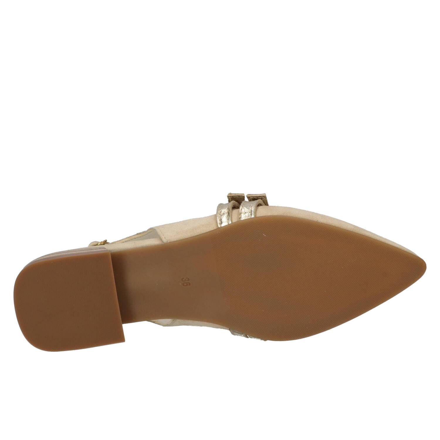Slingback, Lichtbeige