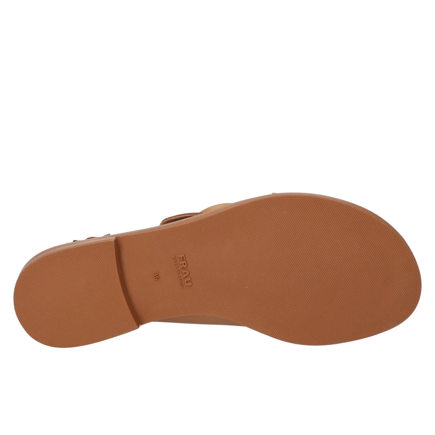 Sandalen, Cognac
