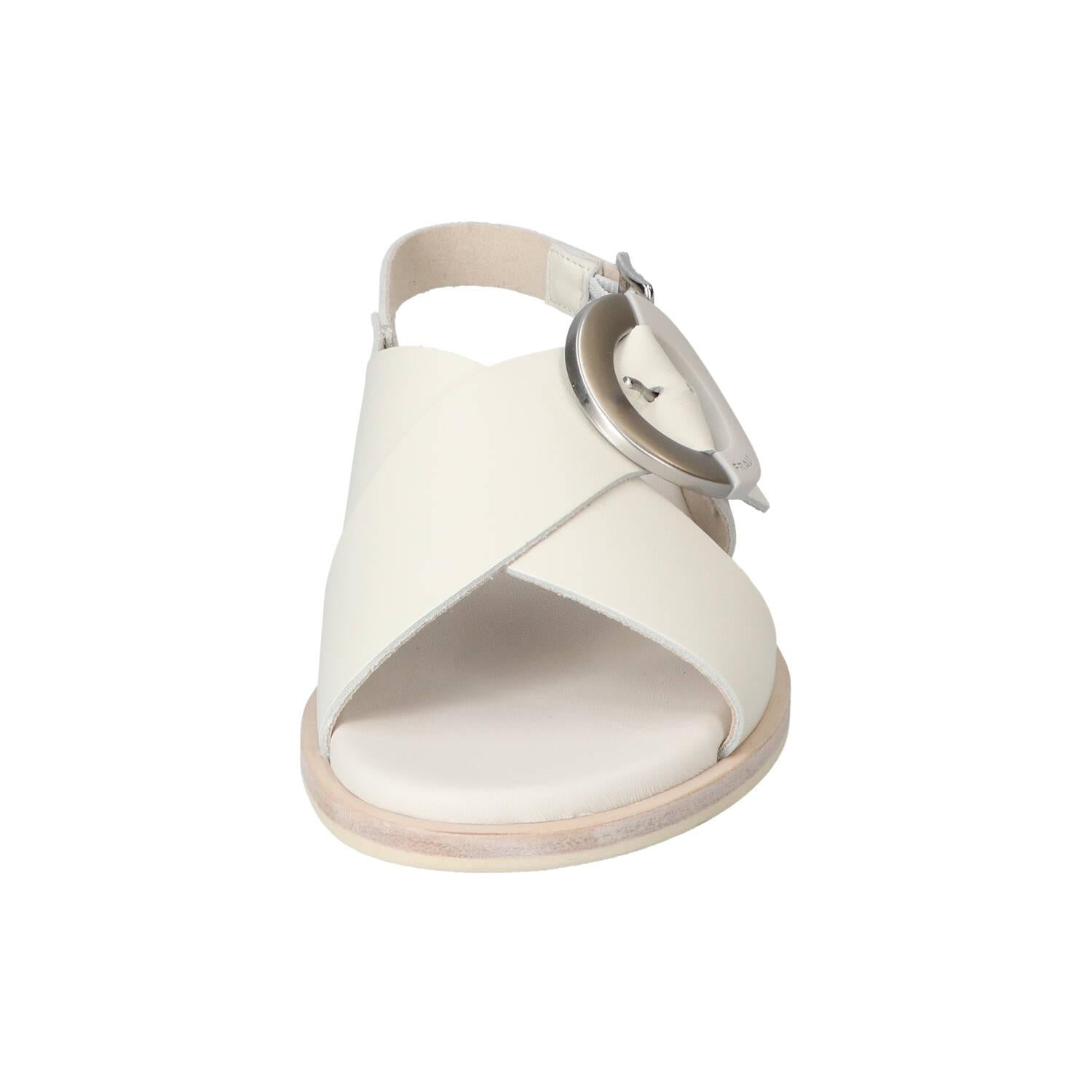Sandales, blanc cassé